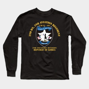 2nd Bn 2nd AVN Regiment  - 2ID ROK Long Sleeve T-Shirt